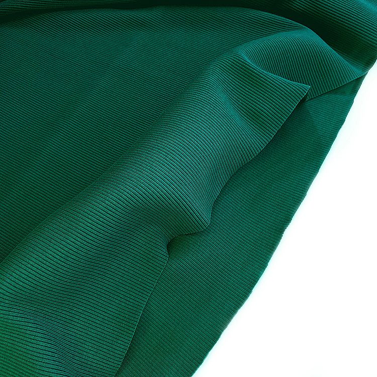 Ткань трикотаж Кашкорсе с лайкрой, 3 м x 120 см, 400 г/м², цвет: изумруд, TBY — картинка 4