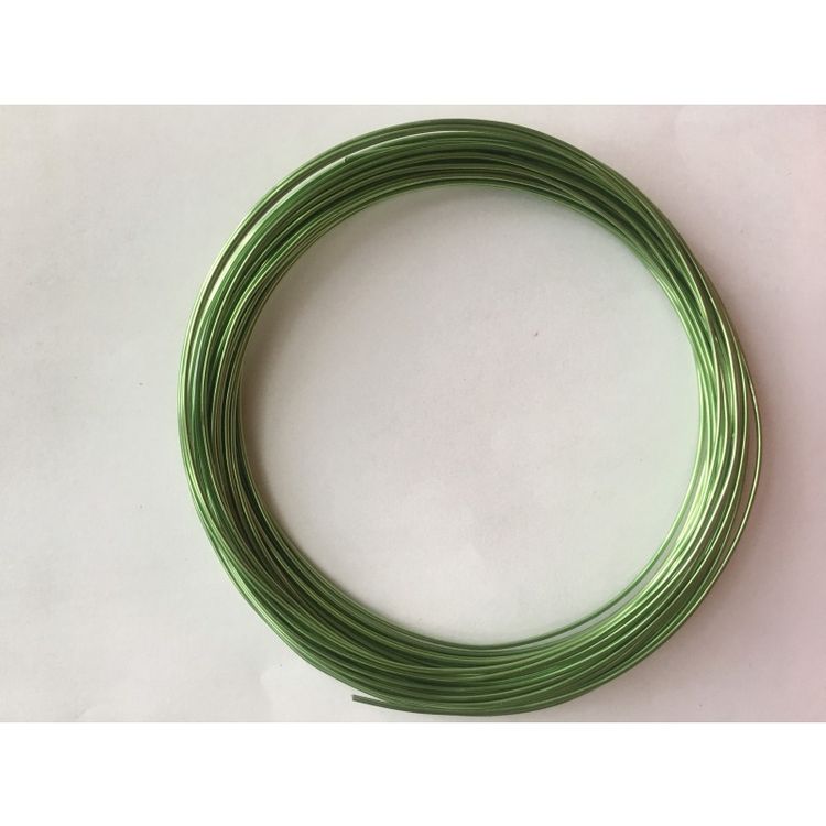 Проволока 0,7 мм, 10 м, зеленая