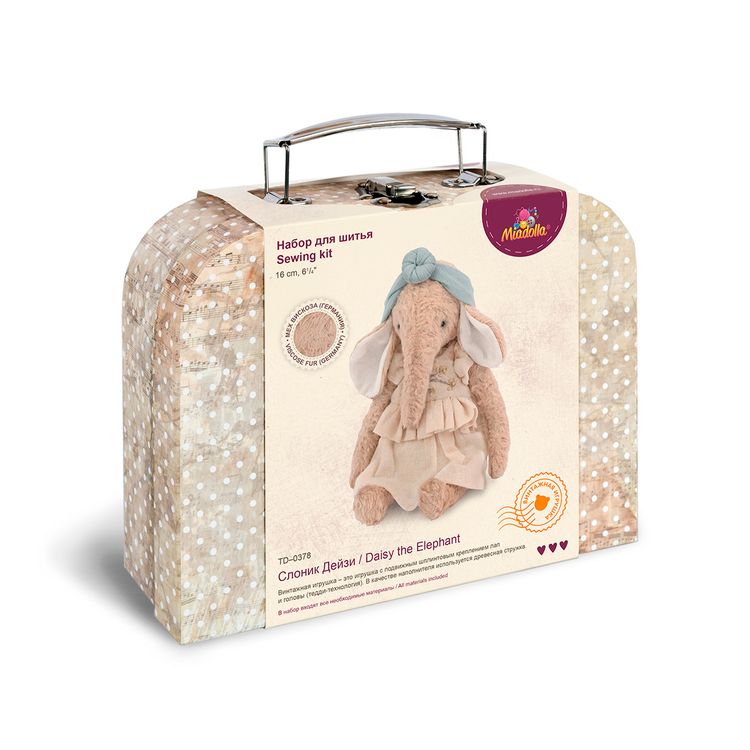Набор для шитья «Слоник Дейзи» — картинка 4
