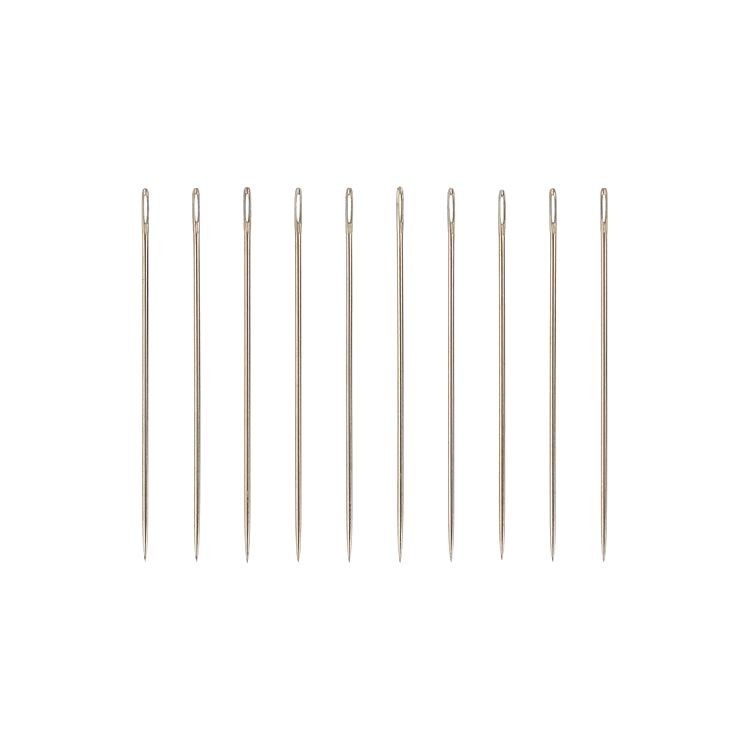 Иглы для шитья ручные №2 штопальные 10 шт., Gamma — картинка 2