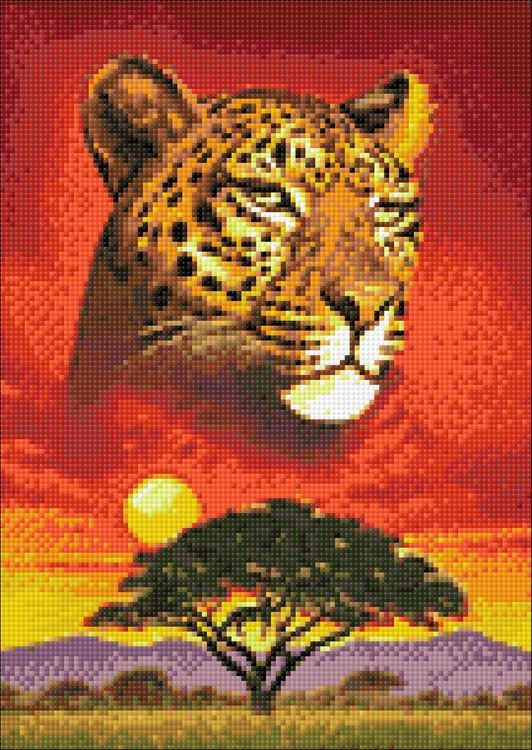 Алмазная вышивка «Повелитель равнин» — картинка 2