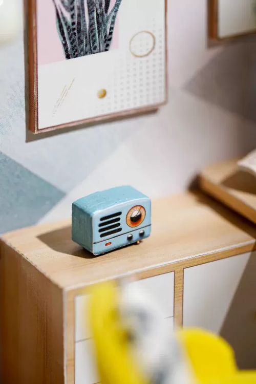 Миниатюрная сборная модель (румбокс) «Солнечный кабинет» — картинка 5