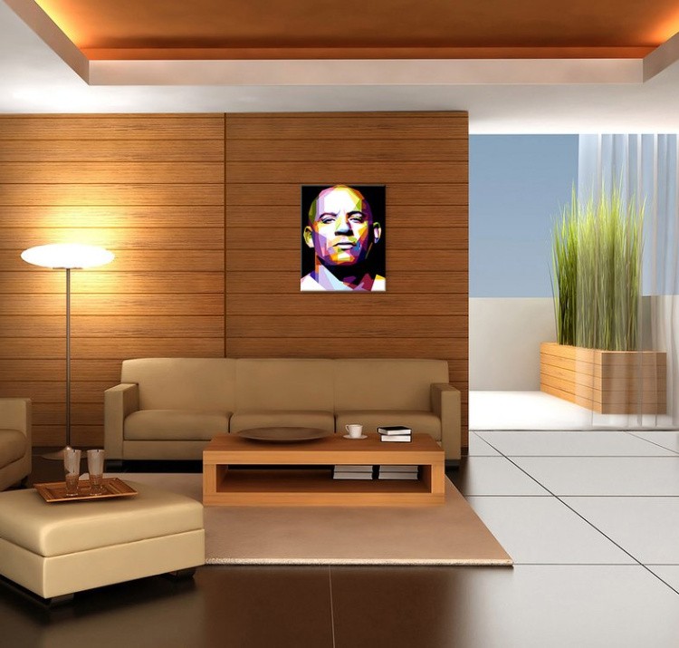 Картина по номерам «Вин Дизель» — картинка 3