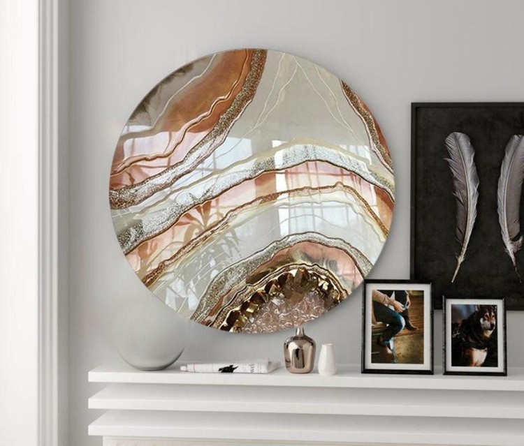 Набор для создания картины эпоксидной смолой Geode, Art Blong