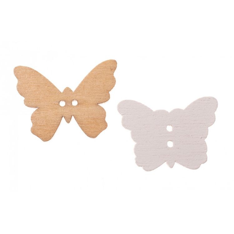 Пуговицы декоративные «Бабочки микс», 25 шт., 2,5-3 см — картинка 6