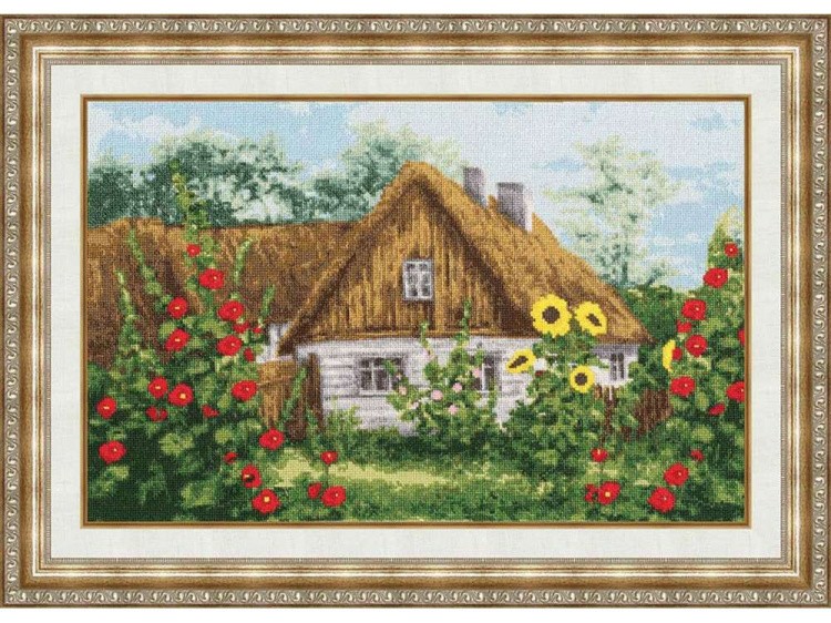 Набор для вышивания «Домик в деревне» — картинка 2