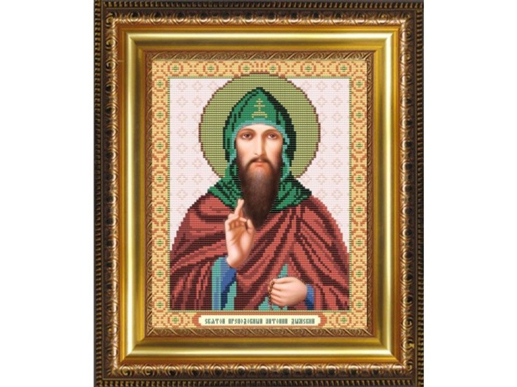 Рисунок на ткани «Св.Преподобный Антоний»
