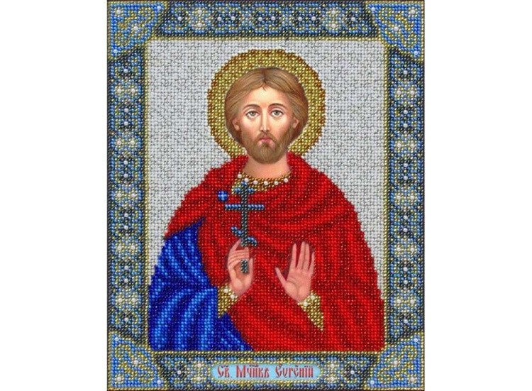 Набор вышивки бисером «Святой Евгений»