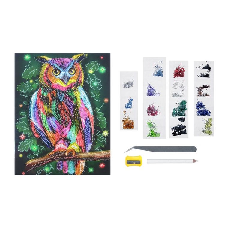 Алмазная вышивка «Сова» — картинка 2
