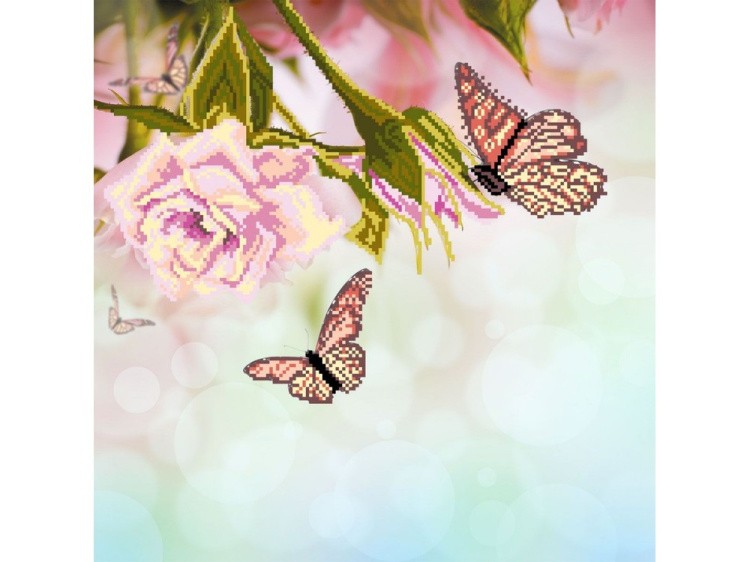 Набор вышивки бисером «Песня роз» — картинка 2