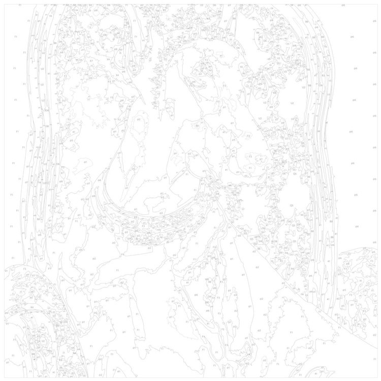 Картина по номерам «Королевский пёс» — картинка 3