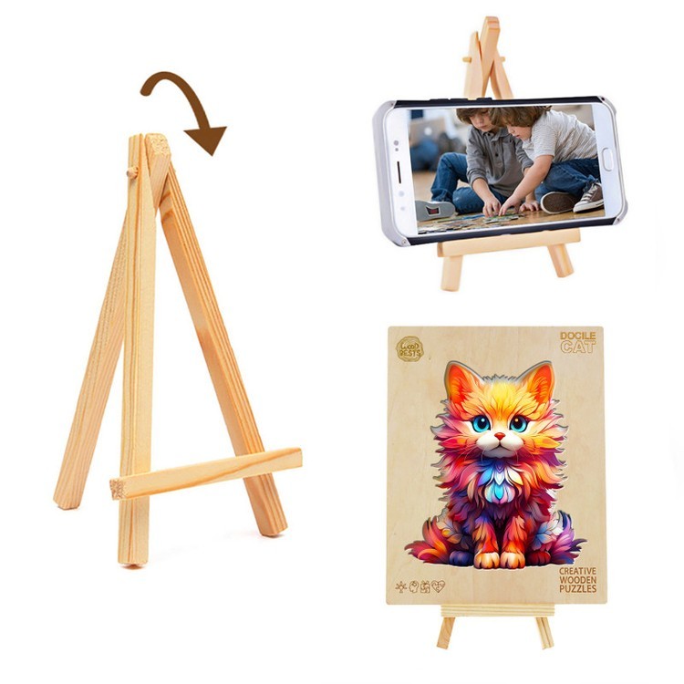 Деревянные пазлы «Рыжий пушистик M», Woodbests — картинка 7