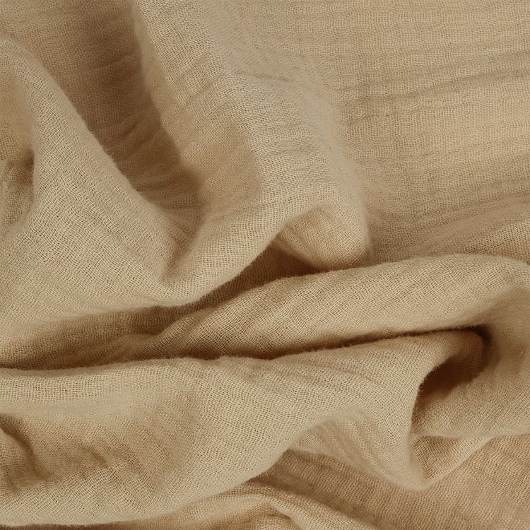 Ткань Муслин, 5 м x 130 см, 125 г/м², цвет: бежевый, TBY — картинка 3