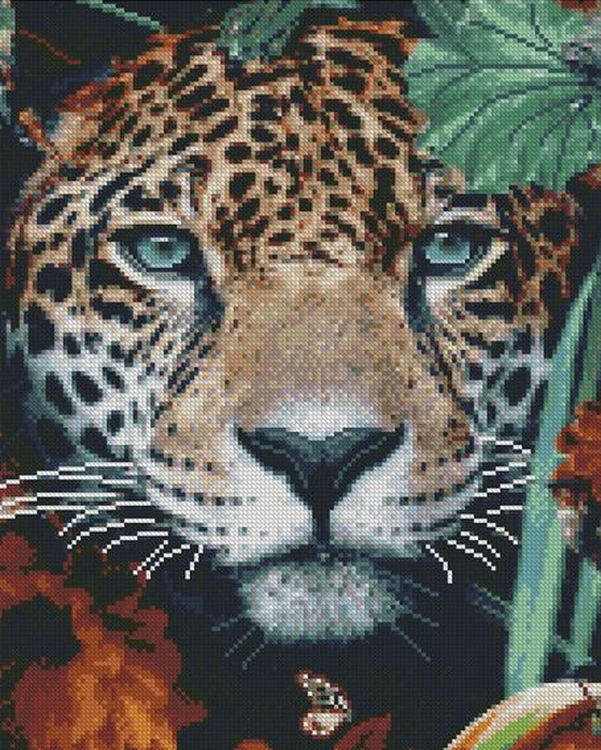 Алмазная вышивка «Леопард»