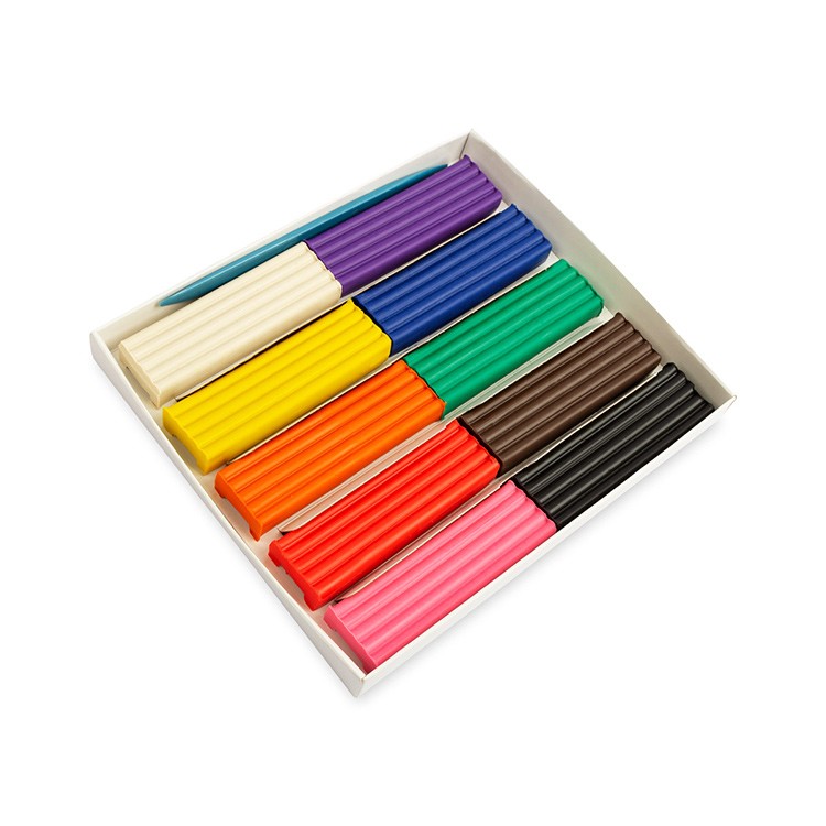 Пластилин классический Гигантозавр, 200 г, 10 цв. — картинка 2