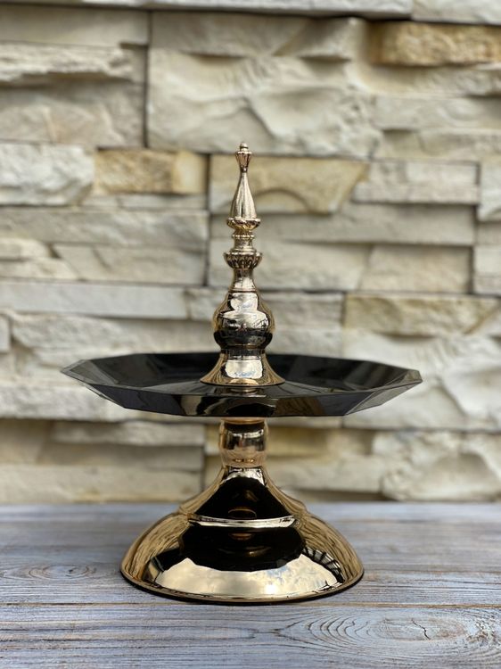 Фурнитура для фруктовницы «Аврора», серебряная, 25 см — картинка 3