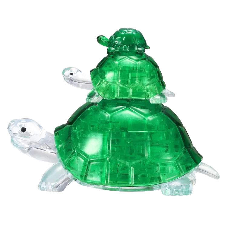 3D Головоломка Crystal Puzzle «Черепашки» — картинка 2