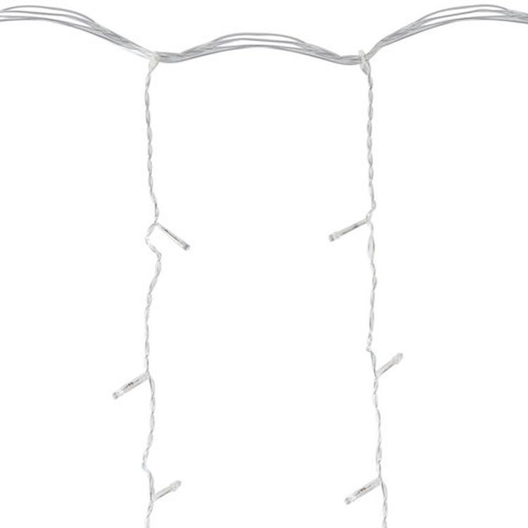 Электрогирлянда светодиодная «Занавес», 304 лампы, 2х2 м, многоцветная — картинка 5