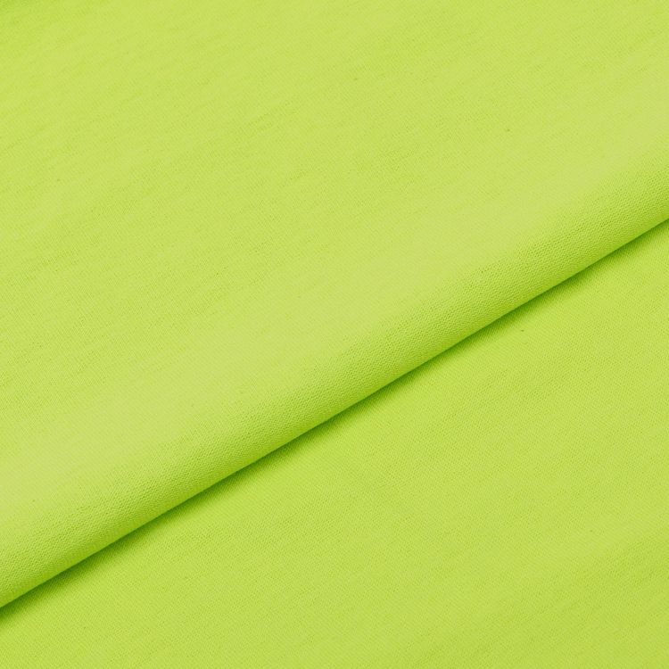 Ткань трикотаж Кулирка, опененд, 10 м x 200 см, 145 г/м², цвет: салатовый, TBY — картинка 4