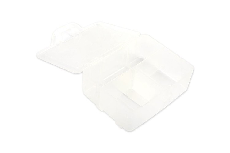 Органайзер пластиковый, прозрачный, матовый, XS Plastic Republic Fiori Orchid — картинка 2