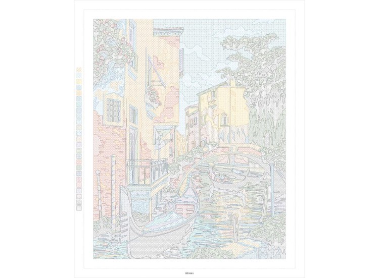 Картина по номерам «Венеция» — картинка 3