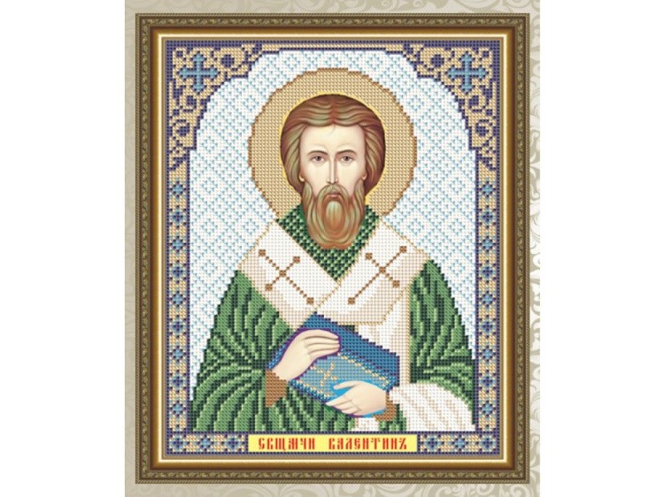 Рисунок на ткани «Священомученик Валентин»