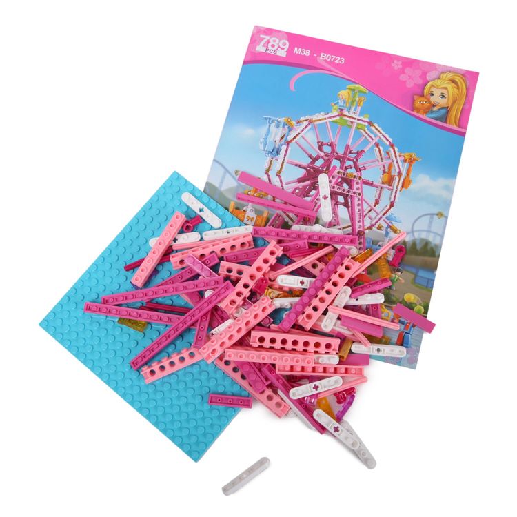 Конструктор «Розовая мечта. Колесо обозрения», 789 деталей — картинка 2