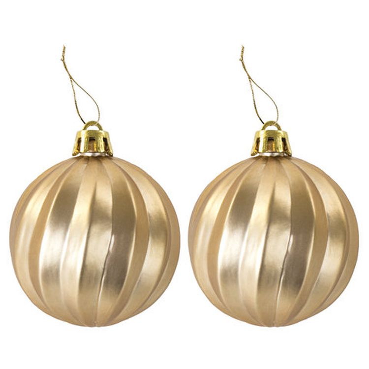 Набор украшений для ели, 39 предметов, золотистый цвет — картинка 8