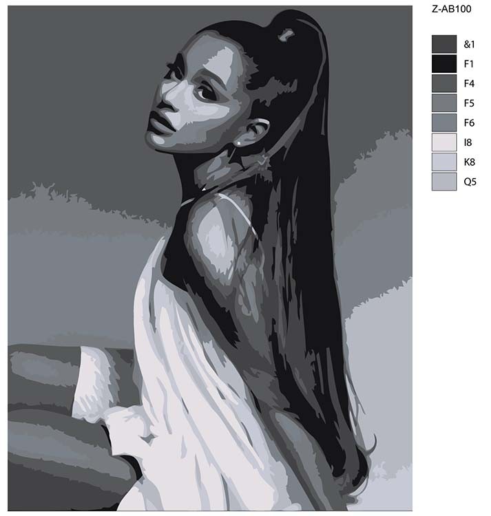 Картина по номерам «Ариана» — картинка 2