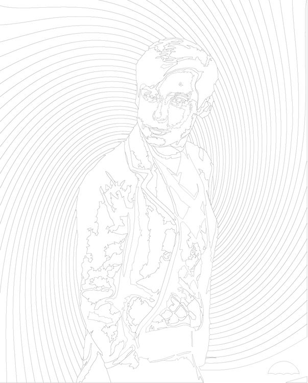 Картина по номерам «Академия Амбрелла: Номер Пятый - Эйдан Галлахер 7» — картинка 3