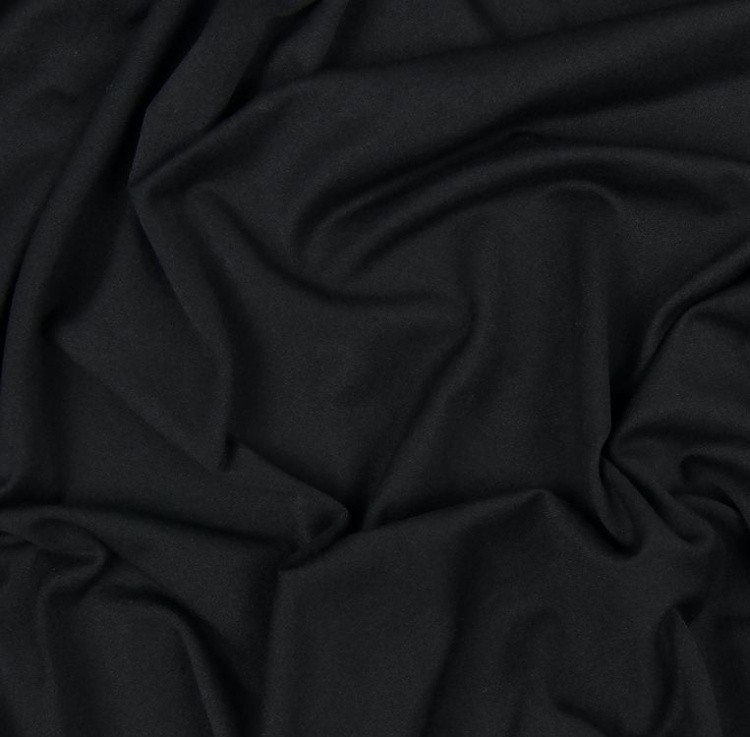 Микрофибра для нижнего белья, 5 м x 150 см, 175 г/м², цвет: черный, KRUZHEVO — картинка 2