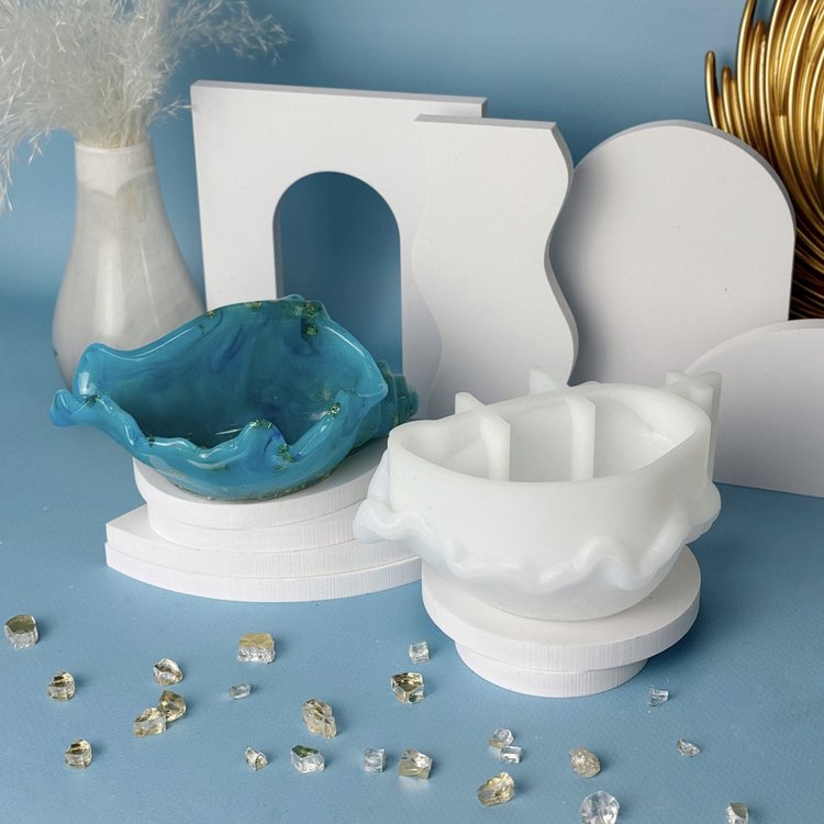 Силиконовый молд - Ракушка №2, 15x6,3см, 1 шт. — картинка 4