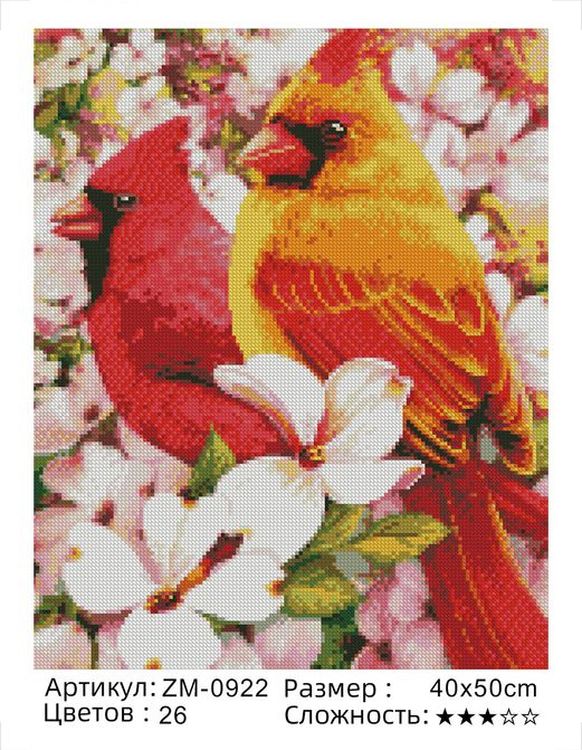 Алмазная вышивка «Яркость» — картинка 2