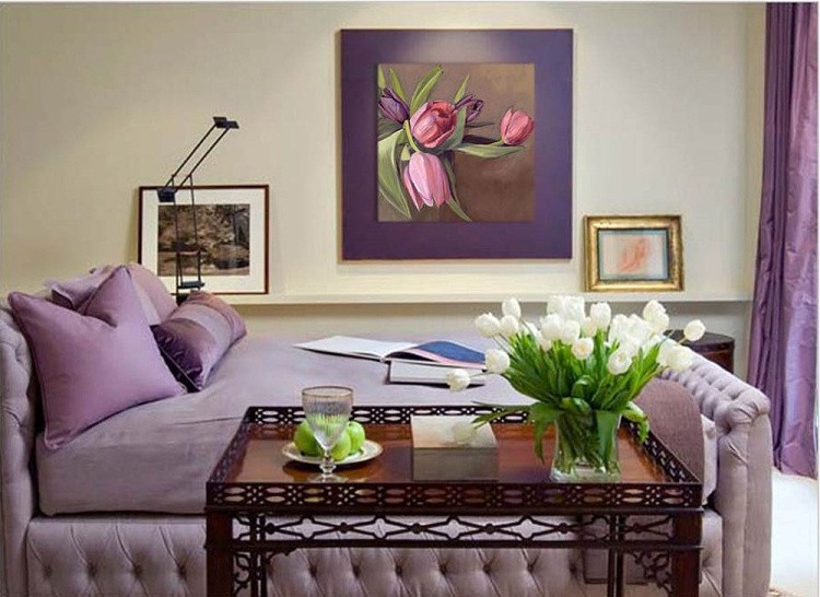 Картина по номерам «Тюльпаны» — картинка 2