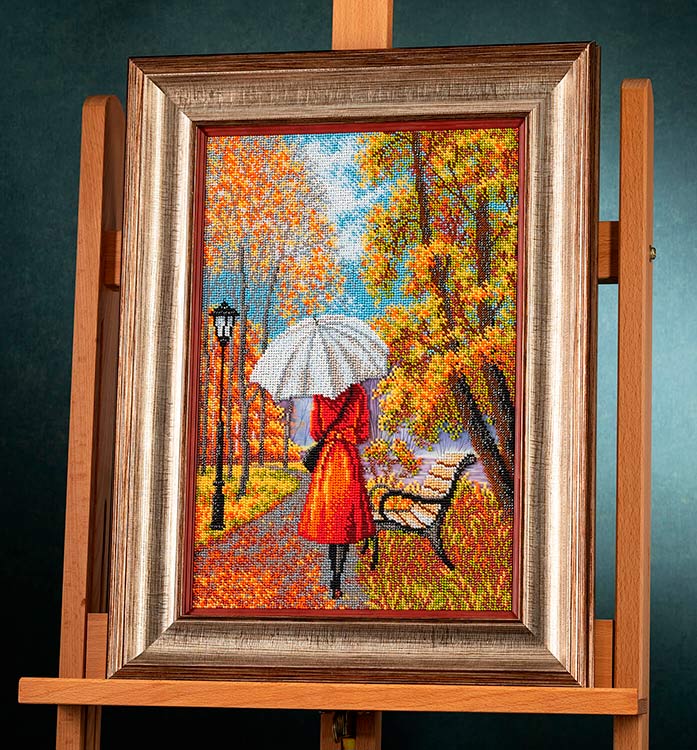 Набор вышивки бисером «Музыка дождя» — картинка 2