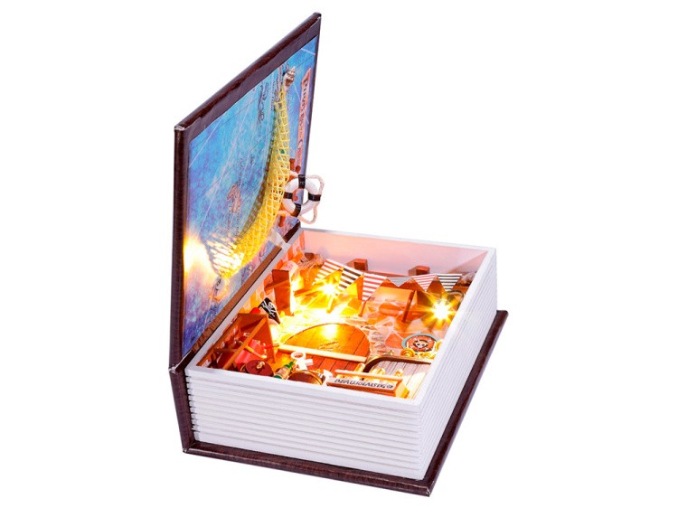 Набор для создания миниатюры (румбокс) «Дневник пирата» — картинка 2