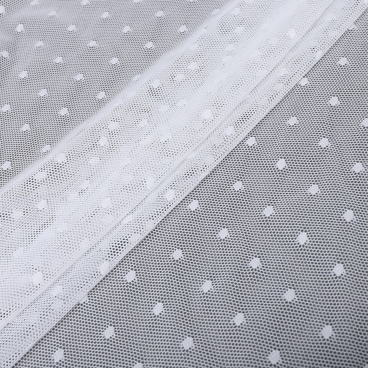 Сетка эластичная Мушка, 1 м х 160 см, 116 г/м², цвет: белый, KRUZHEVO — картинка 2