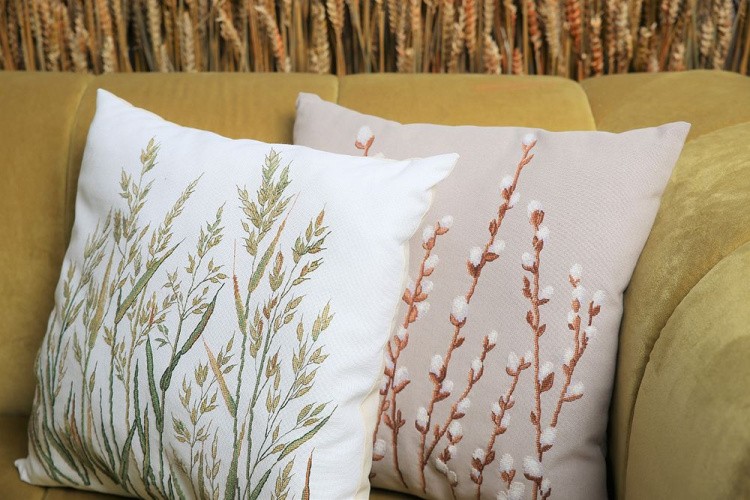 Набор для вышивания «Подушка. Колоски» — картинка 2