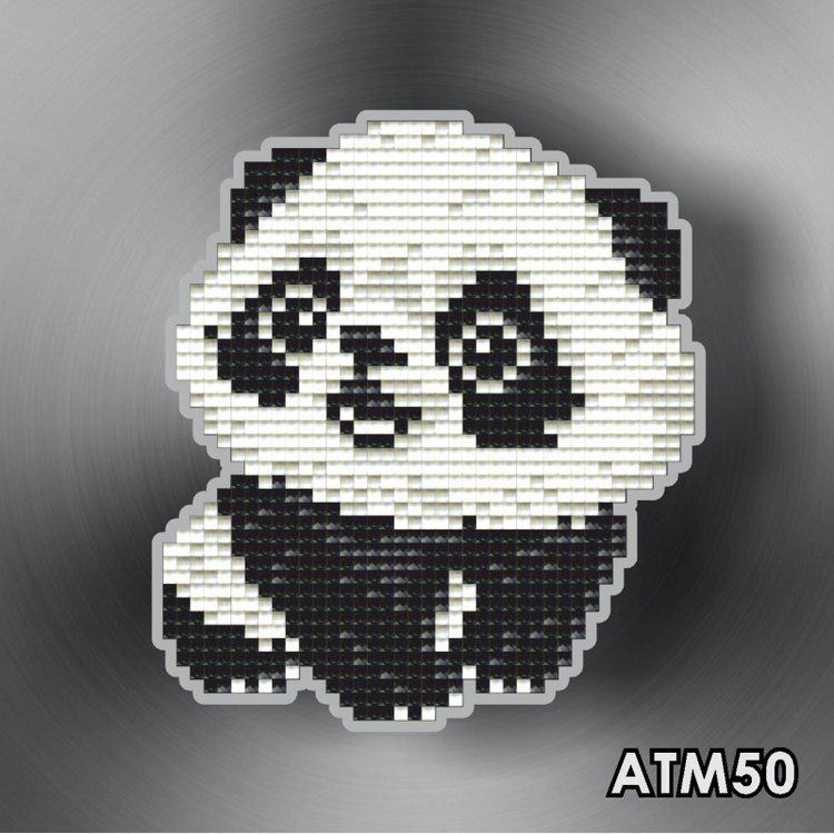 Алмазная вышивка «Панда» (магнит)