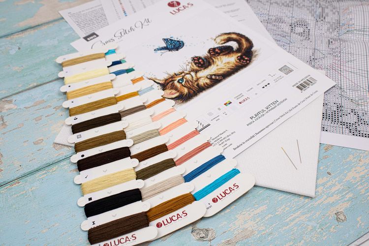 Набор для вышивания «Игривый котёнок» — картинка 4