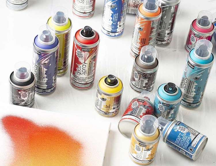 Краска на водной основе decoSpray, 093730 Черный — картинка 2