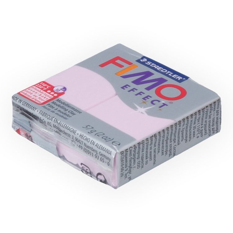 Полимерная глина FIMO Effect, цвет: светло-розовый, 57 г — картинка 2
