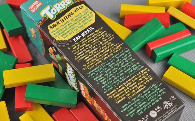 Настольная игра Torre: Сорви башню — картинка 4