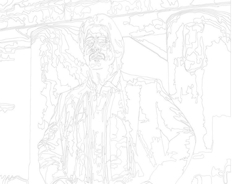 Картина по номерам «Мем: Колин Фаррелл - Ну да, ну да, пошёл я..» — картинка 3