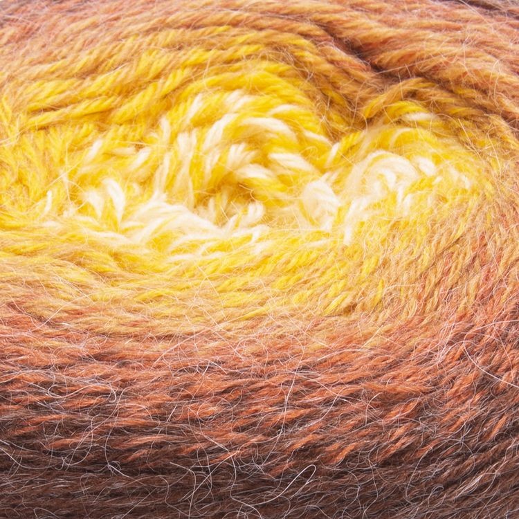 Пряжа YarnArt Flowers Alpaca (437), мультиколор, 5 шт. по 250 г — картинка 2