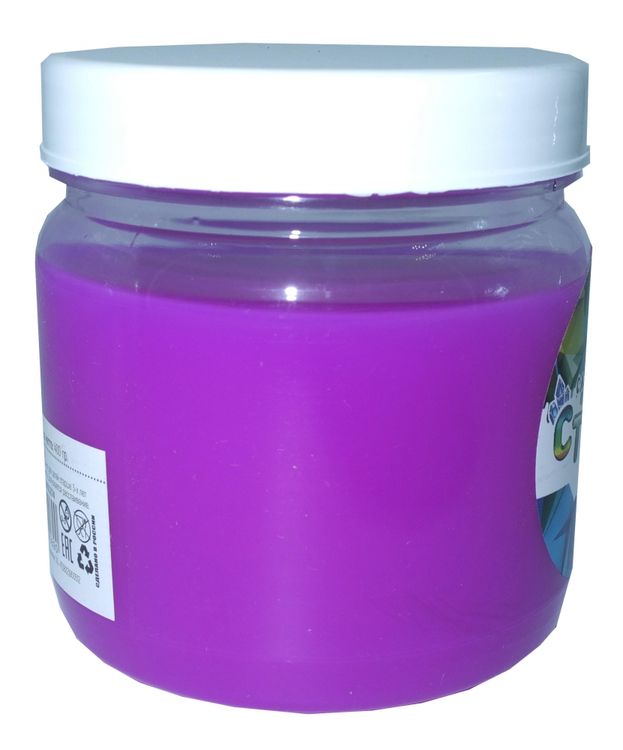Слайм Стекло серия Party Slime, фиолетовый неон, 400 гр
 — картинка 2