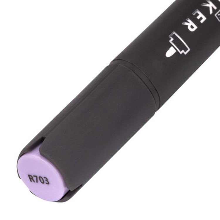 Маркер для скетчинга двусторонний 1 мм - 6 мм BRAUBERG ART CLASSIC, цвет: пастельный фиолетовый — картинка 5