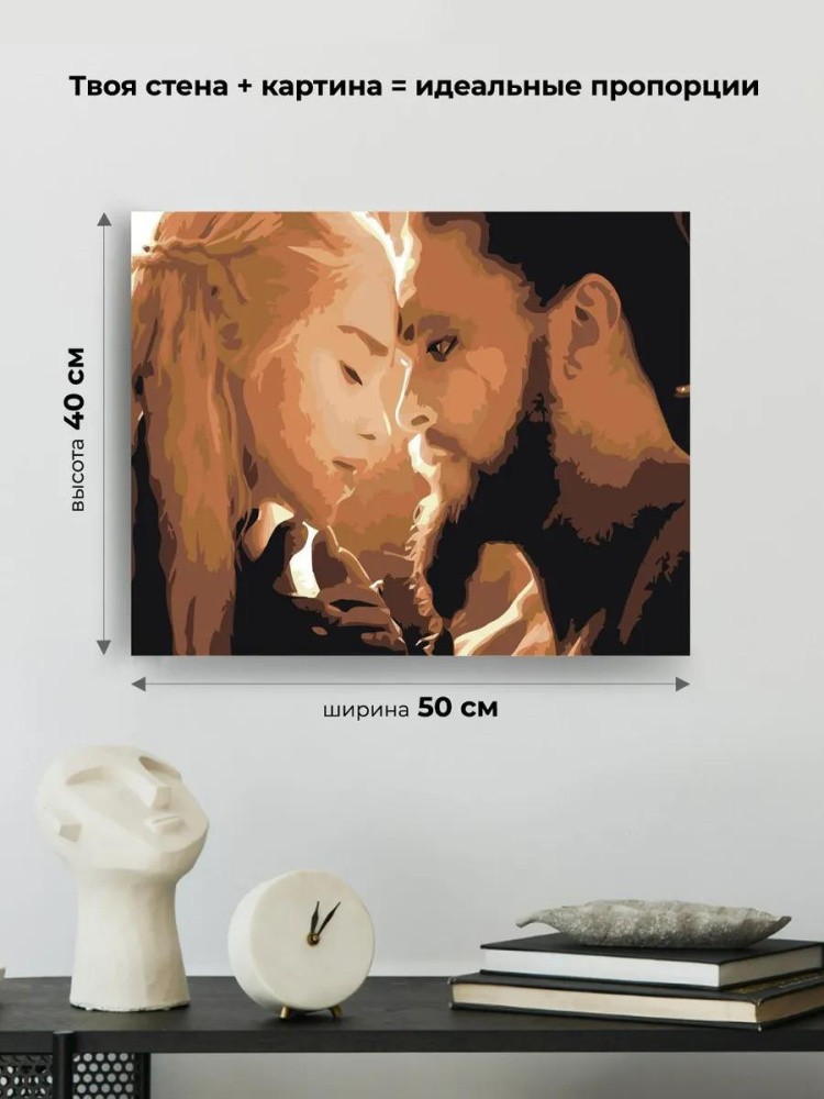 Картина по номерам «Игра престолов» — картинка 3