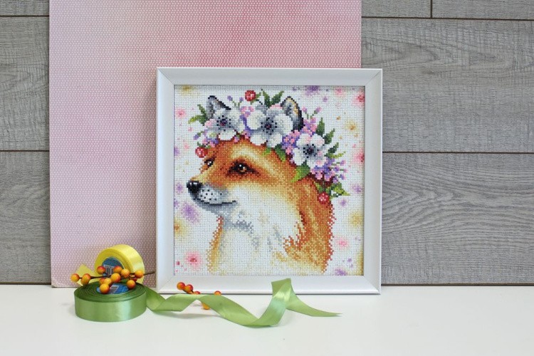 Алмазная вышивка «Лиса» — картинка 2