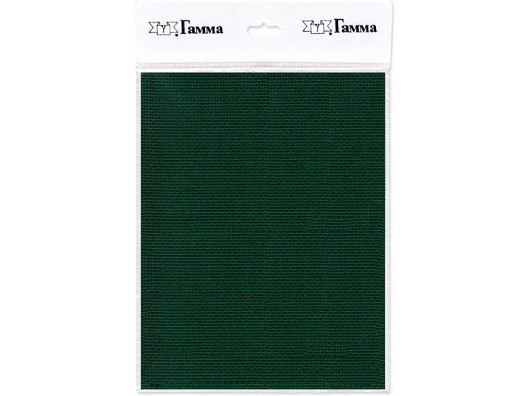 Канва Aida 14 Gamma темно-зеленая 150x100 см — картинка 2